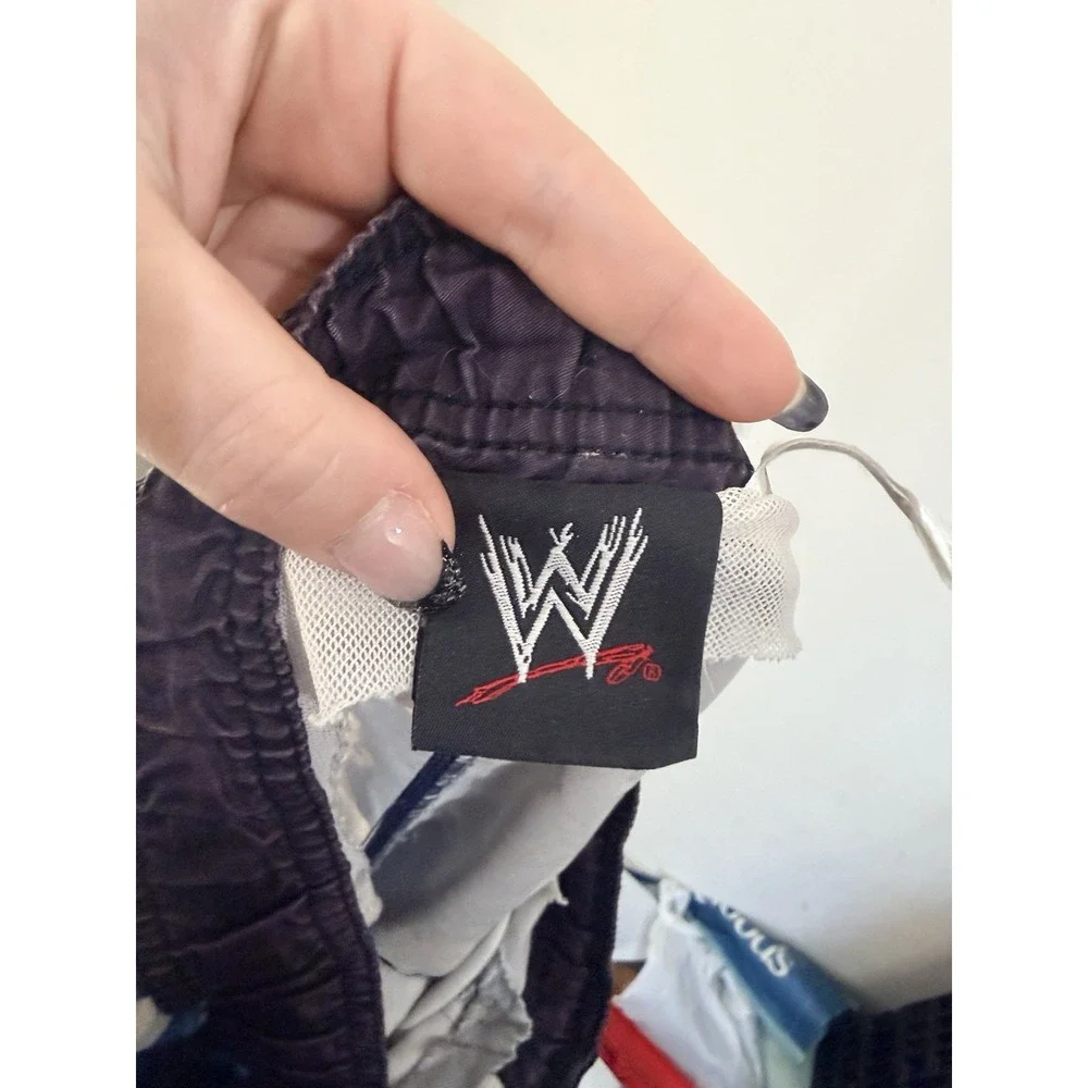 WWE Superstars Swim Trunks Boys XL 14/16 John Cena The Rock Randy Orton 2013